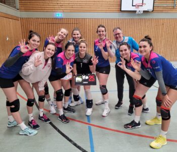 Der erste 3:0-Sieg der Saison gelang den Damen 1 gegen Mosbach.